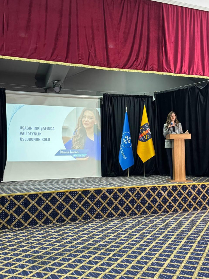 BDU-nun Psixoloji yardım sektorunun psixoloqu “Hədəf” liseyində təlim keçib