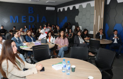 Audiovizual Şura BDU tələbələri üçün növbəti seminar təşkil edib