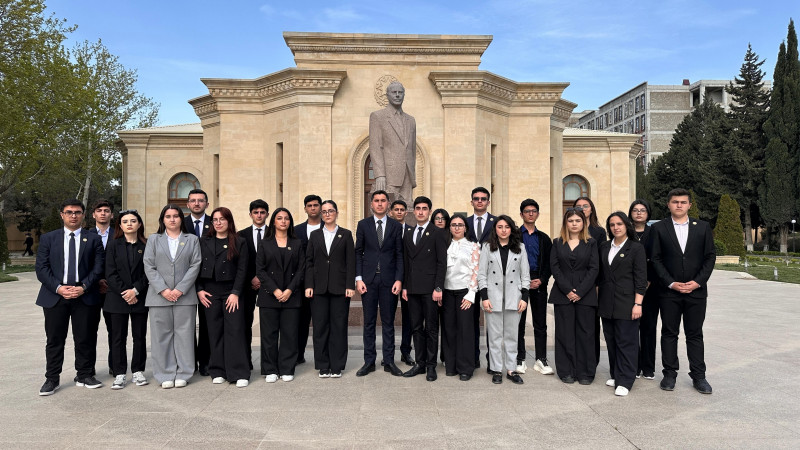 BDU könüllüləri DTX-nin Akademiyasının “Şöhrət” muzeyində