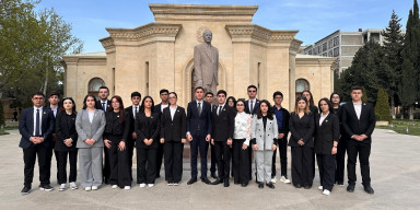 BDU könüllüləri DTX-nin Akademiyasının “Şöhrət” muzeyində