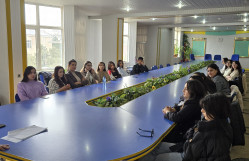 BDU-nun Psixoloji yardım sektoru “Cütlük münasibətlərində manipulyasiya” mövzusunda təlim keçirib