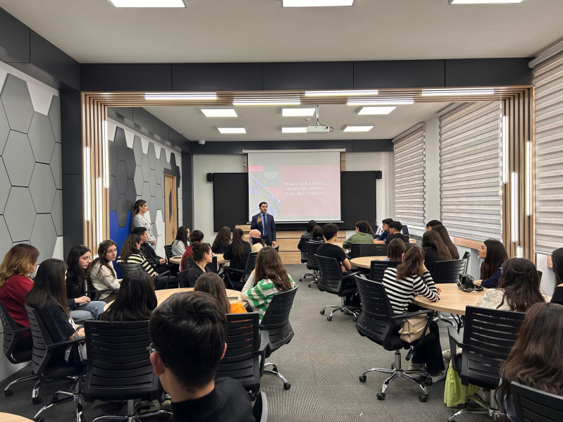 BDU-da “Dayanıqlı İnkişaf Məqsədlərinə tələbə töhfəsi” mövzusunda təlim təşkil olunub