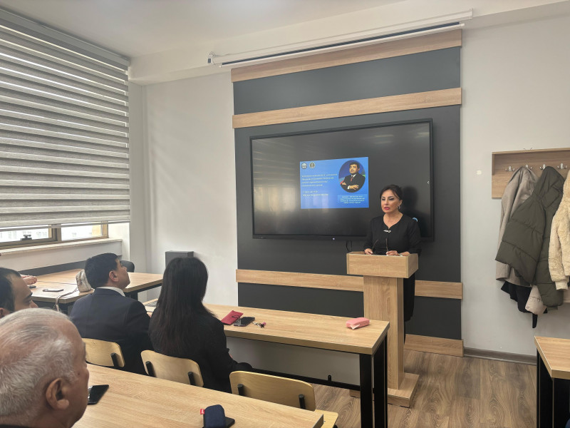 BDU-nun Şərqşünaslıq fakültəsində “Konstitusiya və Suverenlik İli”nə həsr olunmuş tədbir keçirilib