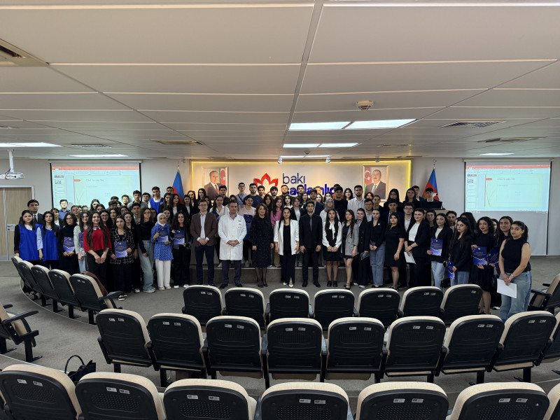 BDU-da “Dayanıqlı İnkişaf Məqsədləri həftəsi”nin ikinci günü: “Sağlamlıq və rifah”