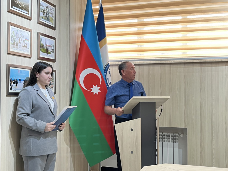 BDU-da Ağdaban soyqırımının qurbanları anılıb