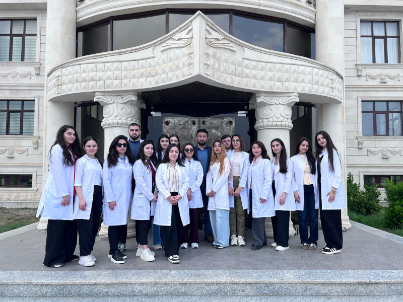 BDU-nun Biologiya fakültəsinin tələbələri “AzVarvara” MMC-də istehsalat təcrübəsində