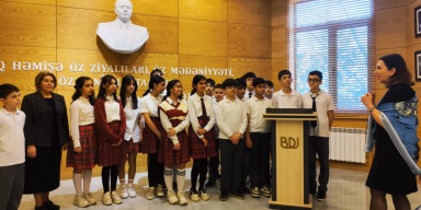 “Gənc istedadlar” liseyinin şagirdləri BDU-nu ziyarət ediblər