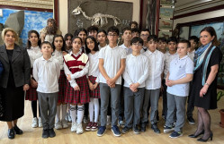 “Gənc istedadlar” liseyinin şagirdləri BDU-nu ziyarət ediblər