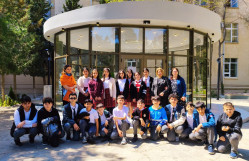 “Gənc istedadlar” liseyinin şagirdləri BDU-nu ziyarət ediblər