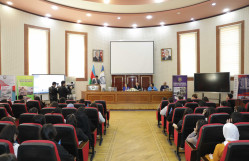 BDU-da Aprel döyüşlərinin ildönümü qeyd olunub