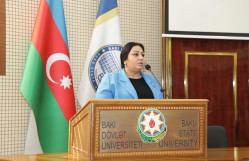 BDU-da Aprel döyüşlərinin ildönümü qeyd olunub