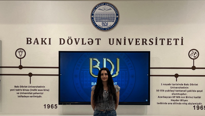 BDU-nun rumıniyalı doktorantı: “Azərbaycan çox təhlükəsiz ölkədir, insanları qonaqpərvərdir”