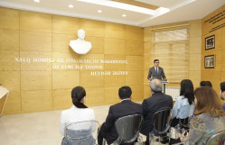 BDU-da “Heydər Əliyev mühazirələri”: Milli Məclisin üzvü Rizvan Nəbiyevlə görüş