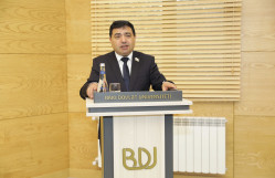 BDU-da “Heydər Əliyev mühazirələri”: Milli Məclisin üzvü Rizvan Nəbiyevlə görüş