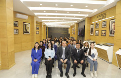 BDU-da “Heydər Əliyev mühazirələri”: Milli Məclisin üzvü Rizvan Nəbiyevlə görüş