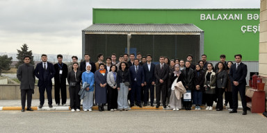 BDU tələbələri “Təmiz Şəhər” ASC-yə ekskursiya ediblər