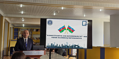 BDU-nun Kimya fakültəsində “Konstitusiya və Suverenlik İli”nə həsr olunmuş tədbir