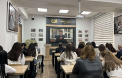 BDU-da ustad dərsi: “Dünyagörüşünün formalaşması və müasir informasiya mühiti”