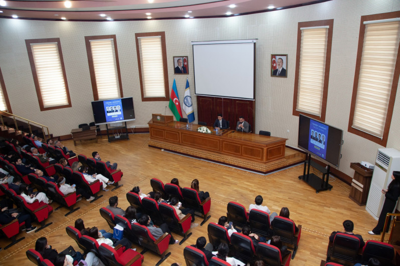 BDU-da “Yüksəliş” müsabiqəsinin qalibləri ilə görüş