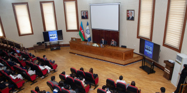 BDU-da “Yüksəliş” müsabiqəsinin qalibləri ilə görüş