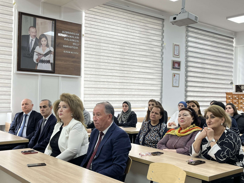 BDU-da Mərkəzi Elmi Kitabxananın 100 illik yubileyi qeyd olunub