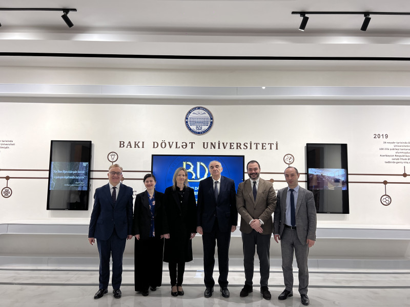 İspanİya nümayəndə heyətİ BDU-da