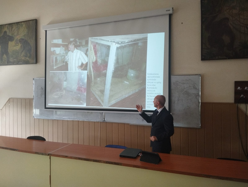 BDU-da sürünənlərin bəzi növlərinin sitoloji-histoloji xüsusiyyətləri araşdırılır