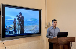 BDU-da elmi seminar: “Azərbaycanın quşları və onların mühafizəsi”
