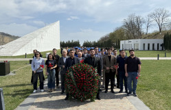 BDU kollektivi Quba Soyqırımı Memorial Kompleksini ziyarət edib