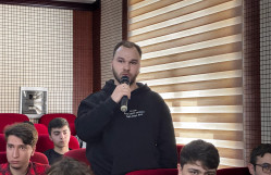 Akademik Akif Əlizadə BDU-da ustad dərsi keçib