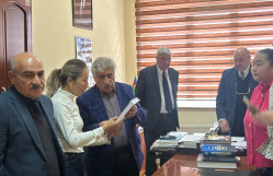 Qazaxıstanın Ş. Yessenov adına Xəzər Dövlət Texnologiyalar və Mühəndislik Universitetinin alimləri BDU-nun Tarix fakültəsində