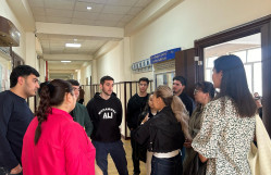 Qazaxıstanın Ş. Yessenov adına Xəzər Dövlət Texnologiyalar və Mühəndislik Universitetinin alimləri BDU-nun Tarix fakültəsində