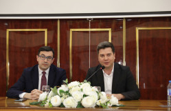 Gənclərin İnkişaf və Karyera Mərkəzinin baş direktoru BDU tələbələri ilə görüşüb