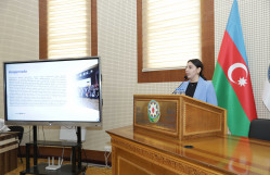 Gənclərin İnkişaf və Karyera Mərkəzinin baş direktoru BDU tələbələri ilə görüşüb