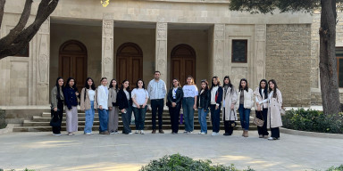 BDU tələbələrinin Mərkəzi Nəbatat Bağına ekskursiyası təşkil edilib