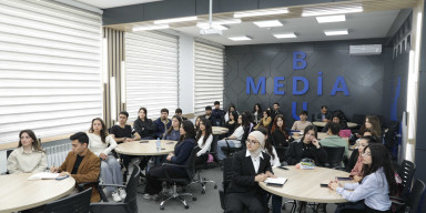 BDU-da MEDİA və Məhkəmə Hüquq Şurasının birgə təşkilatçılığı ilə ustad dərsi