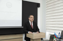 BDU-da MEDİA və Məhkəmə Hüquq Şurasının birgə təşkilatçılığı ilə ustad dərsi