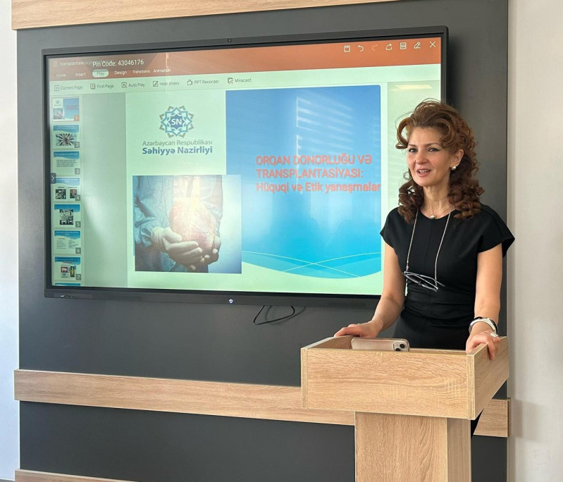 BDU-da orqan donorluğu və transplantasiyasının hüquqi və etik tərəfləri araşdırılır
