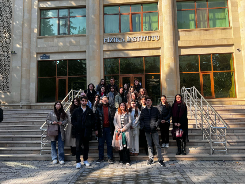 BDU tələbələrinin Fizika İnstitutuna infoturu təşkil olunub