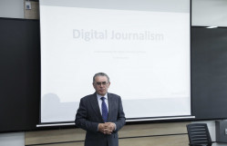 BDU-da MEDİA-nın təşkilatçılığı ilə “Euronews Academy” beynəlxalq tədris proqramına start verilib