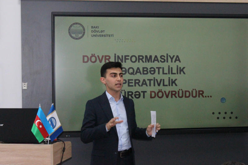 “Bir millətin sədası: mətbuat və müstəqillik” adlı açıq dərs