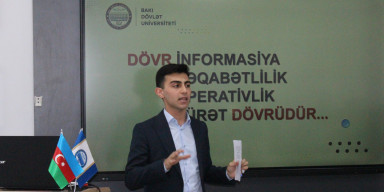 “Bir millətin sədası: mətbuat və müstəqillik” adlı açıq dərs