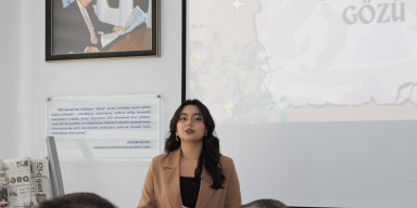 “Mətbuat tarixi tələbələrin gözü ilə” adlı açıq dərs