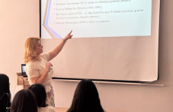 "Jurnalistika və beynəlxalq terrorizm problemi" mövzusunda açıq dərs