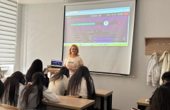 "Jurnalistika və beynəlxalq terrorizm problemi" mövzusunda açıq dərs