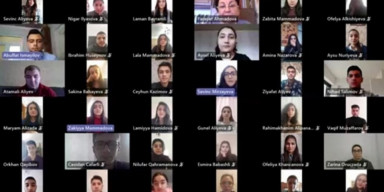 "Gənc İntellektuallar Məktəbi" layihəsinin növbəti təlimi keçirilib