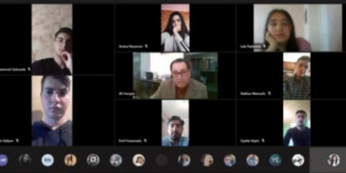 BDU-nun Jurnalistika fakültəsində görüş