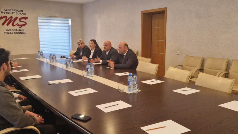 BAMF-da Jurnalistika fakültəsinin tələbələri ilə görüş