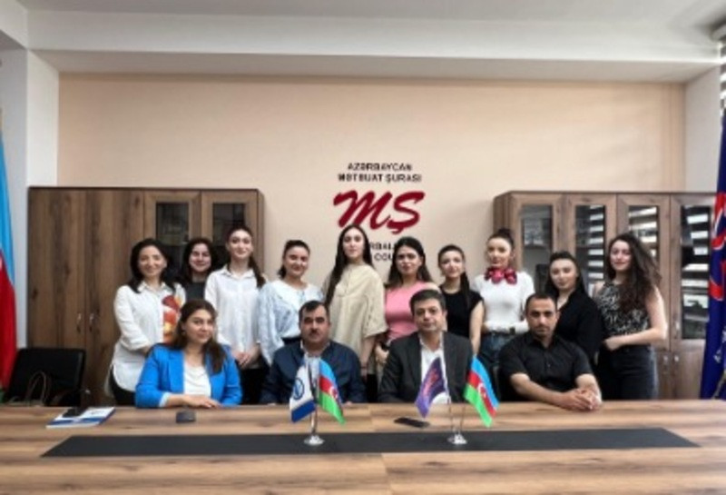 Xalq qəzetinin baş redaktorunun müavini Jurnalistika fakültəsinin tələbələri ilə görüşüb