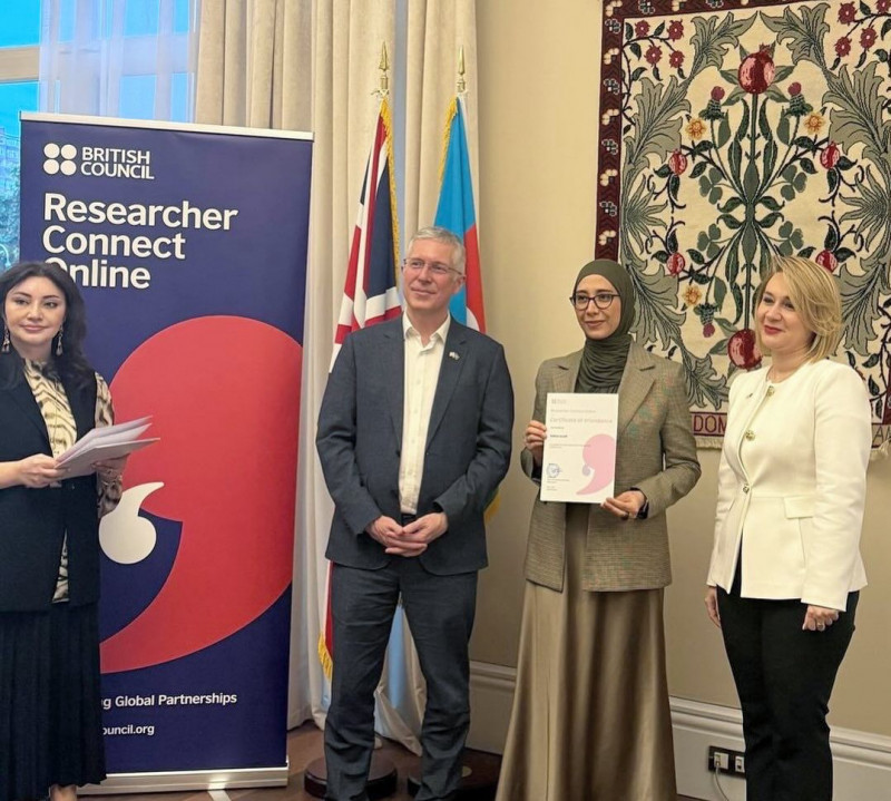 Doktorant “Researcher Connect Online” təlim proqramını uğurla tamamlayıb.